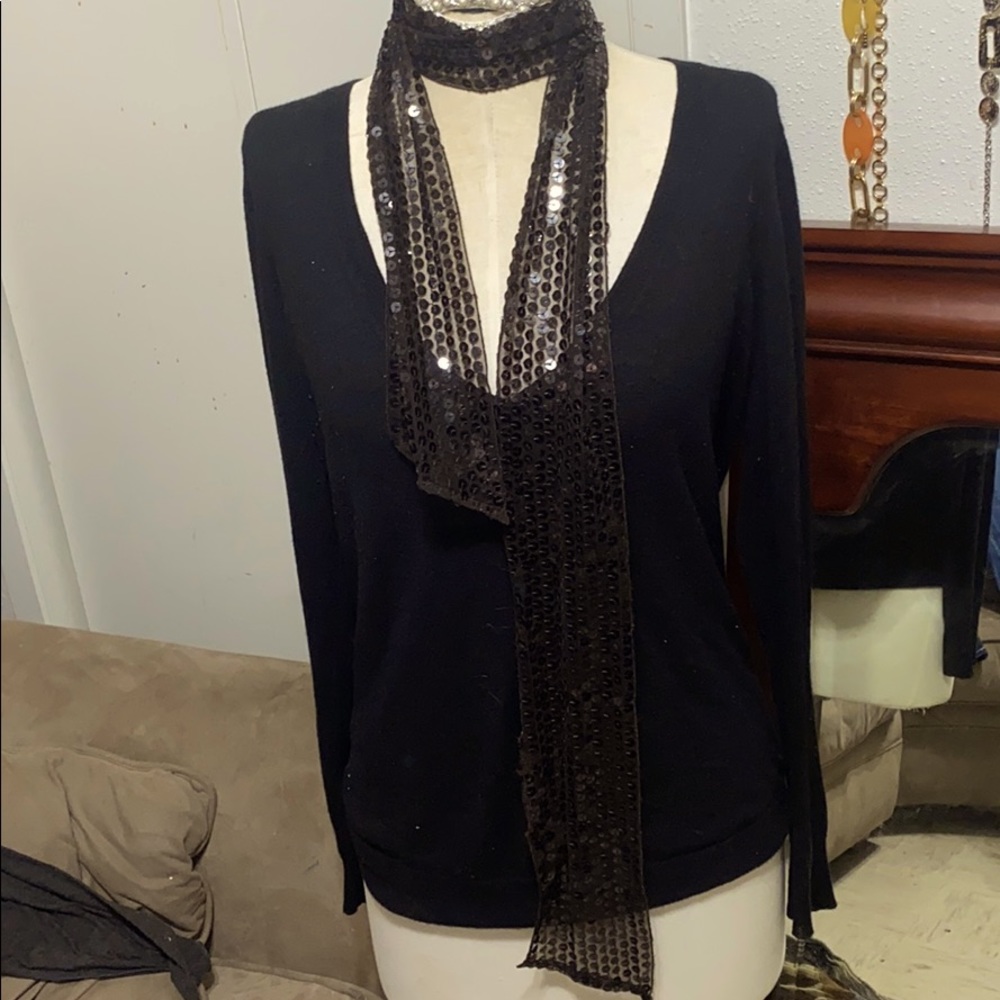Sequin Scarf/Head Scarf